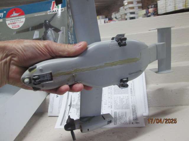 1:48 - SCALE - ITALERI - V-22 OSPREY MILITARY AEROPLANE - BOXED