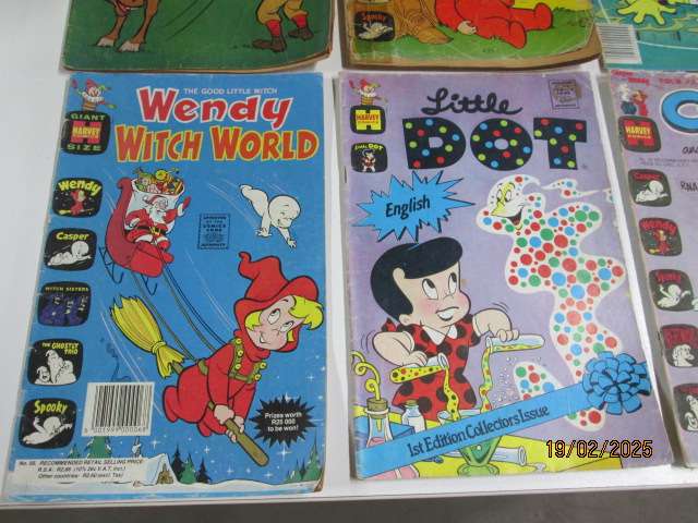 COMICS - VARIOUS ORIGINAL OLD COMIC BOOKS - X10