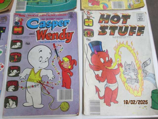 COMICS - VARIOUS ORIGINAL OLD COMIC BOOKS - X10