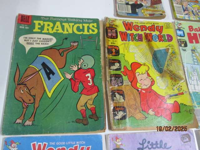 COMICS - VARIOUS ORIGINAL OLD COMIC BOOKS - X10