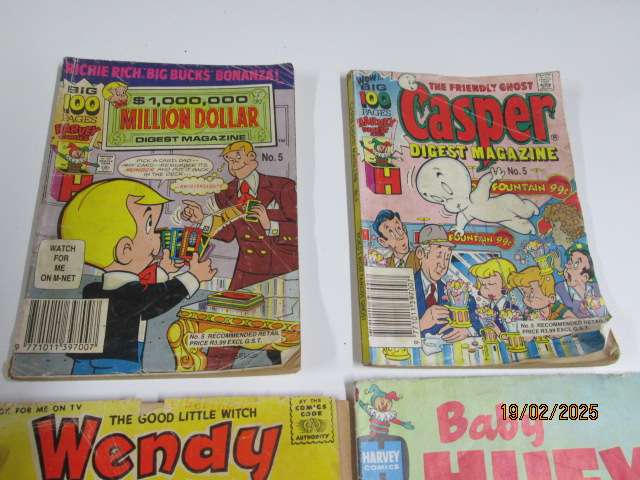 COMICS - VARIOUS ORIGINAL OLD COMIC BOOKS - X10