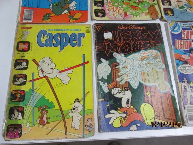 COMICS - VARIOUS ORIGINAL OLD COMIC BOOKS - X10