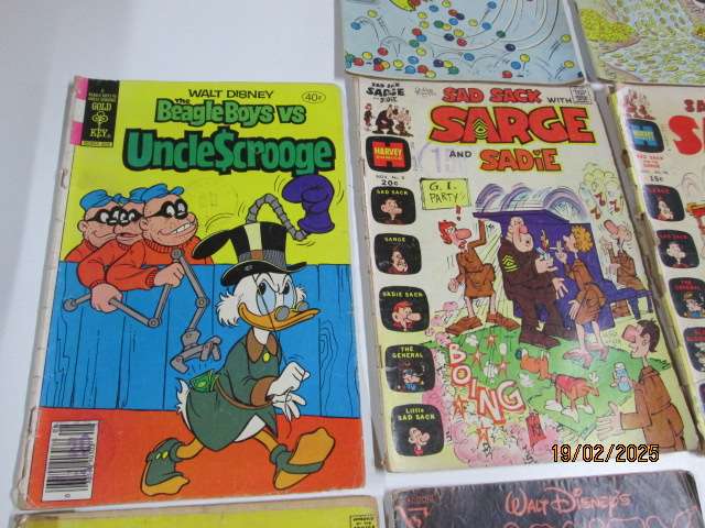 COMICS - VARIOUS ORIGINAL OLD COMIC BOOKS - X10