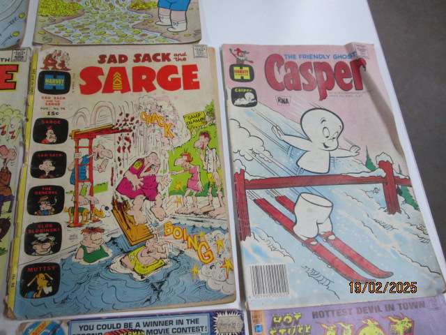 COMICS - VARIOUS ORIGINAL OLD COMIC BOOKS - X10
