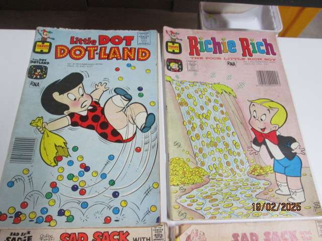 COMICS - VARIOUS ORIGINAL OLD COMIC BOOKS - X10