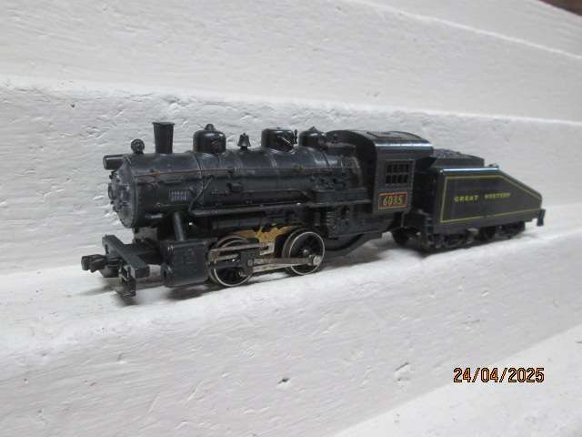HO SCALE - LIMA - GREAT WESTERN STEAM LOCOMOTIVE