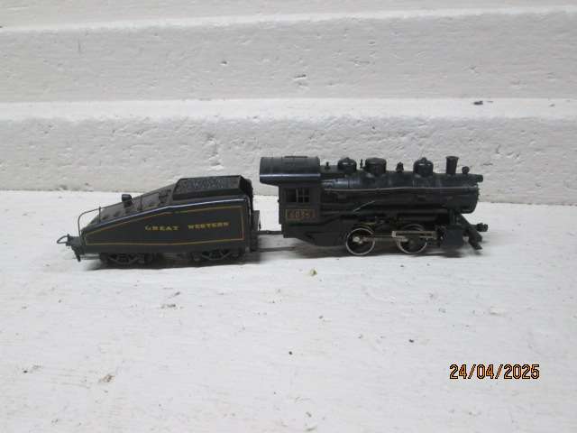 HO SCALE - LIMA - GREAT WESTERN STEAM LOCOMOTIVE