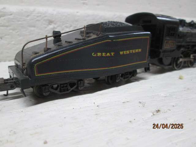 HO SCALE - LIMA - GREAT WESTERN STEAM LOCOMOTIVE