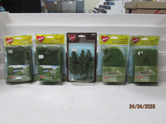 HO SCALE - HEKI - SCENERY - X5 BOXES
