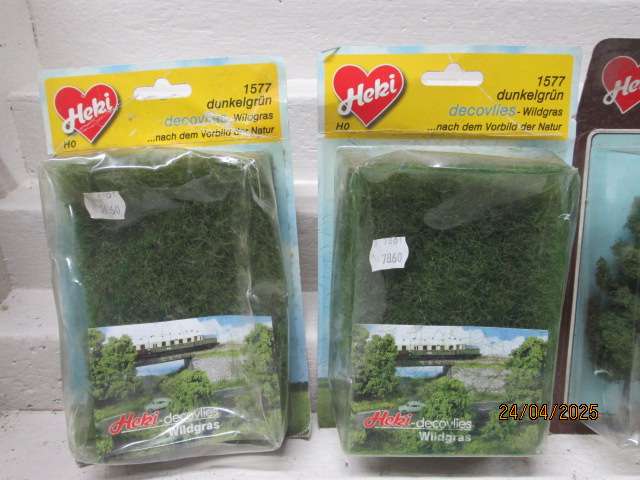 HO SCALE - HEKI - SCENERY - X5 BOXES