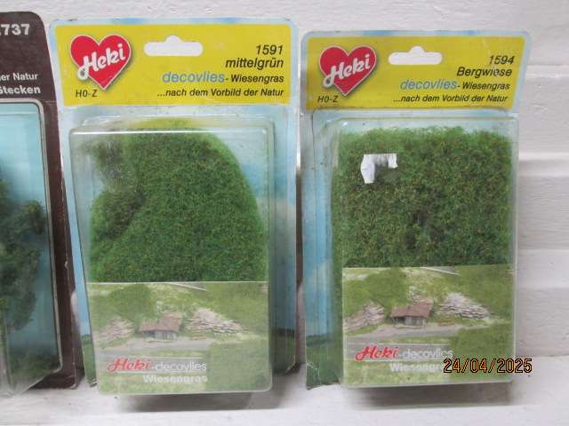HO SCALE - HEKI - SCENERY - X5 BOXES