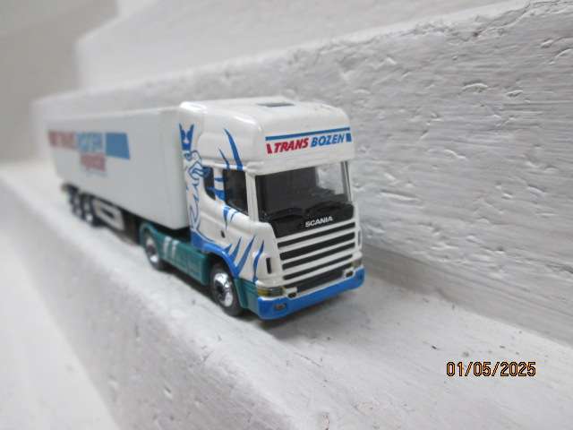 HO SCALE -HERPA - SCANNIA - TRUCK AND TRAILER - TRANS LOGISTIK