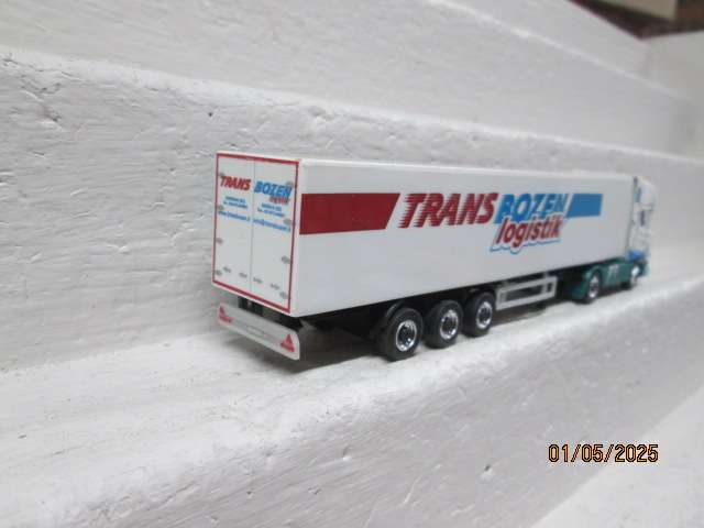HO SCALE -HERPA - SCANNIA - TRUCK AND TRAILER - TRANS LOGISTIK