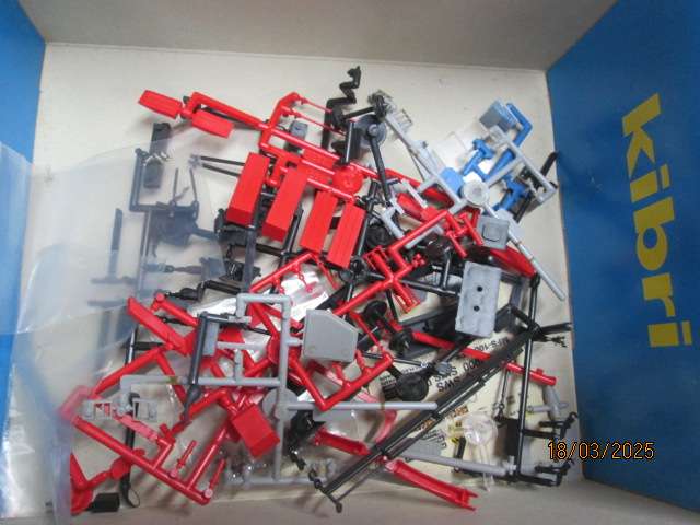 HO SCALE - KIBRI - TRACK MAINTENANCE RAIL VEHICLES WITH BULLDOZER - BOXED