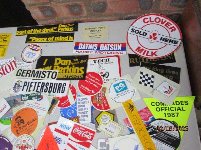 LARGE AMOUNT OF COLLECTABLE STICKERS