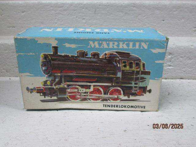HO SCALE - MARKLIN - 0-6-0 STEAM LOCOMOTIVE - BOXED