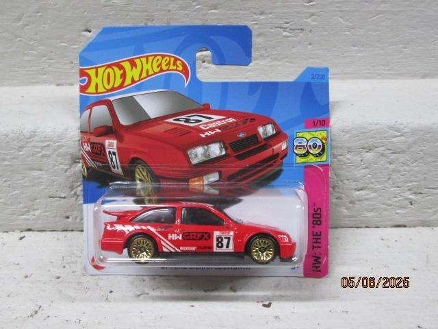 DIE CAST - HOTWHEELS - 1987 FORD SIERRA COSWORTH - BOXED