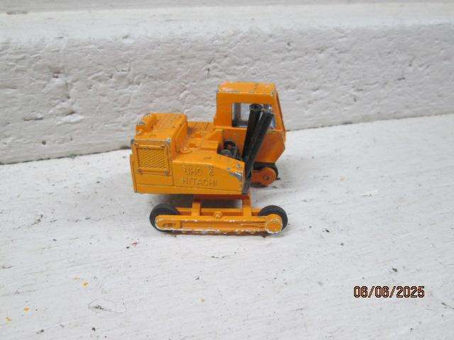 DIE CAST - MINI POWER - HITACHI - EXCAVATOR - FOR SPARES