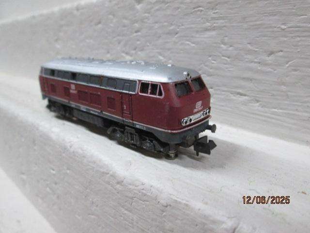 N SCALE - ATLAS - RED DB DIESEL LOCOMOTIVE