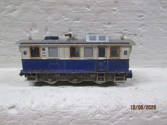 N SCALE - FLEISCHMANN - RAIL CAR COACH LOCOMOTIVE