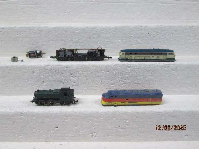 N SCALE - LOCO SCRAP YARD