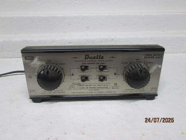 HO SCALE - H&M DUETTE DUAL CONTROLLER