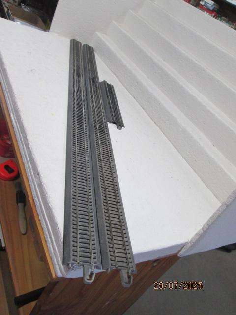 HO / OO SCALE - EZ NICKLE SILVER TRACK - X3 STRAIGHTS