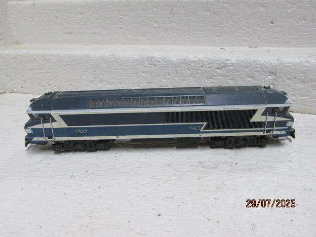 HO SCALE - JOUEF - BLUE SNCF DIESEL LOCOMOTIVE