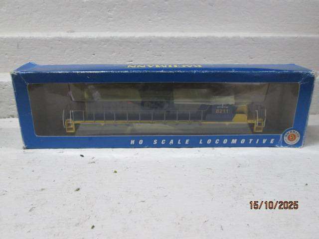 HO SCALE - BACHMANN - SD 40 DIESEL LOCOMOTIVE - BOXED