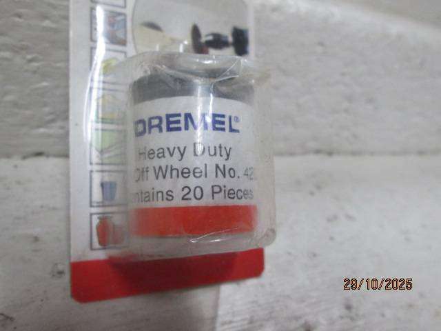 HO / OO SCALE - DREMEL - HEAVY DUTY CUT OFF WHEELS/DISCS - BOXED