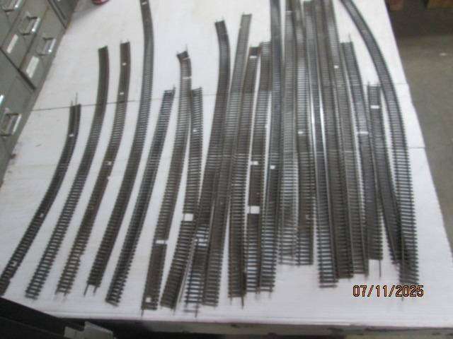 HO / OO SCALE - METAL LONG STRAIGHTS OF TRACK - X20 PIECES