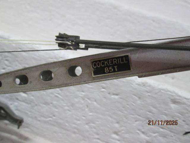 HO SCALE - JOUEF COCKERALL 85 TON - RAIL CRANE + WAGON