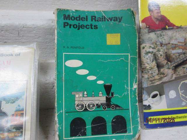 X2 TRAIN SMALL SOFT COVER TRAIN BOOKS + MODEL RAILROADER MAGAZINE