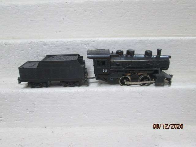 HO SCALE - LIMA - 0-4-0 STEAM LOCOMOTIVE