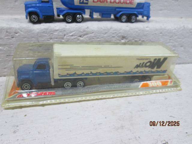 HO SCALE - MAJORETTE - ROAD VEHICLES - X3 - BOXED