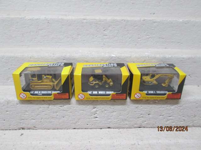 N SCALE - NORSCOT - CONSTRUCTION VEHICLES - X3 - BOXED
