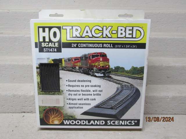 HO SCALE - WOODLANDS SCENICS - TRACK BED - BOXED