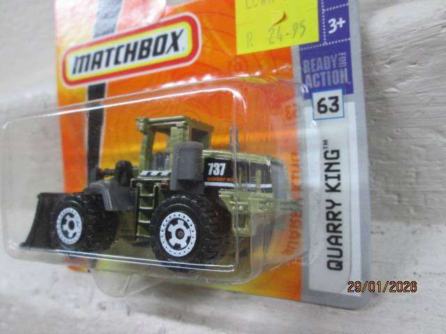 DIE CAST - MATCHBOX - QUARRY KING - BOXED