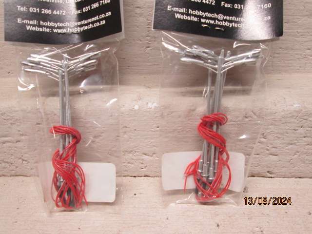 HO SCALE - STREET LAMPS - X10 - BOXED