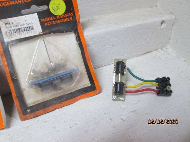 HO / OO SCALE - GAUGEMASTER - POINT MOTORS - X4