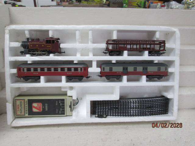 HO SCALE - LIMA - SAR - ORANGE EXPRESS - TRAIN SET - BOXED
