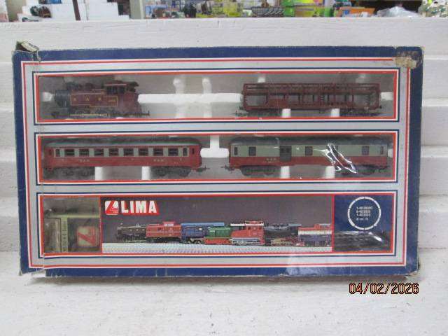 HO SCALE - LIMA - SAR - ORANGE EXPRESS - TRAIN SET - BOXED