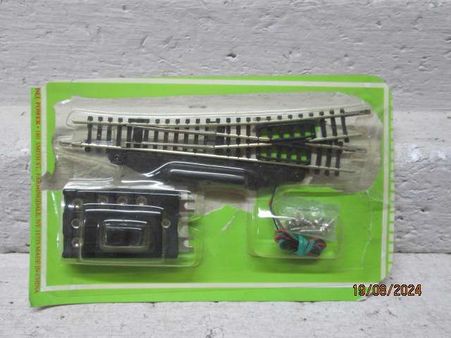 N SCALE - MODEL POWER - LEFT HAND ELECTRIC POINT - BOXED