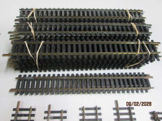 HO / OO SCALE- FLEISCHMANN - OLD TRACK & POINTS - BRASS