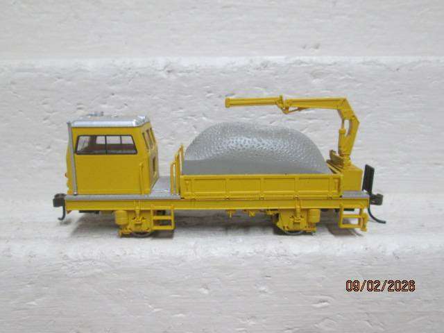 HO SCALE - BACHMANN - SPECTRUM - INSPECTION RAIL TRUCK