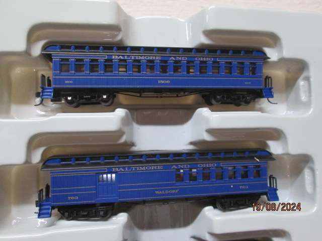 N SCALE - ATHEARN - BOLTIMORE & OHIO - OLD TIMER COACHES - X4