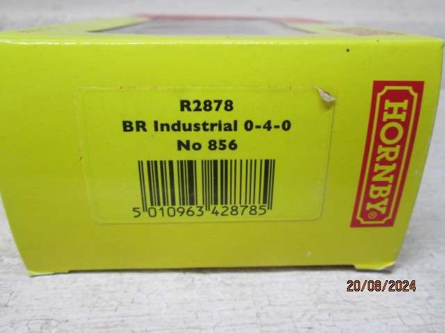 OO SCALE - HORNBY - BR INDUSTRIAL - 0-4-0 STEAM LOCOMOTIVE - BOXED