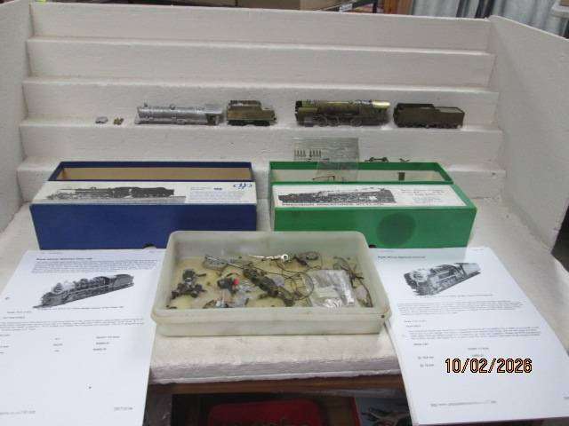 HO SCALE - DJH - CLASS 19D + CLASS 23 STEAM LOCOMOTIVES- FOR SPARES
