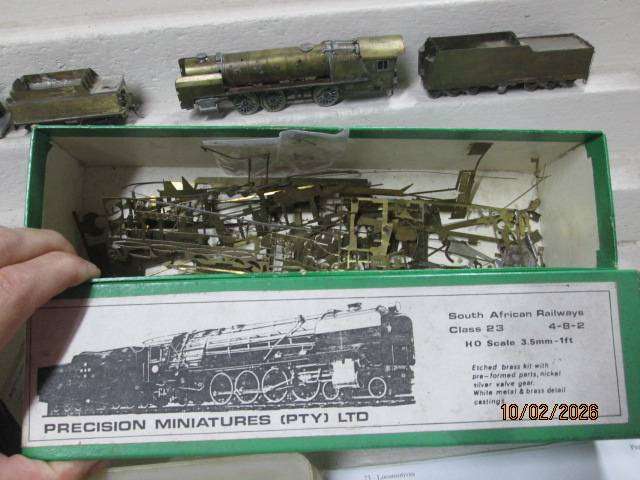 HO SCALE - DJH - CLASS 19D + CLASS 23 STEAM LOCOMOTIVES- FOR SPARES