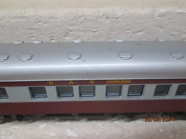 HO SCALE - LIMA - SAR - TRANSKAROO 1ST CLASS COACH - BOXED